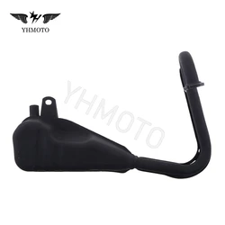for Yamaha PW50 Dirt Bike Motor Cycle Parts Frame Front Exhaust System Pipe Section Assy Silencer Muffler