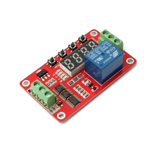 Newer Version 12V Multifunction Delay Time Module Multifunction Self-lock Relay