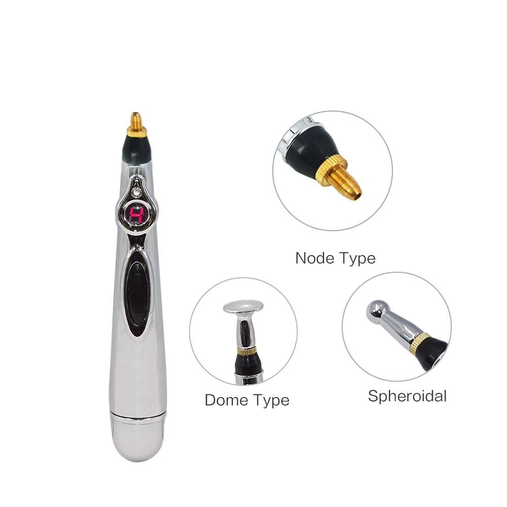 Electronic Acupuncture Pen Pain Relief Therapy Pen Safe Acupuncture Meridian Energy Heal Massage Body Head Leg  N0099