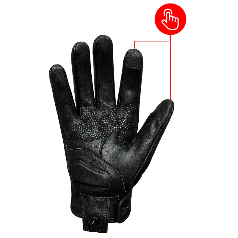 Motorcycle men women Racing Mitten Motor Plush Leather  Cycling Winter Motorcycle Racing Mitten