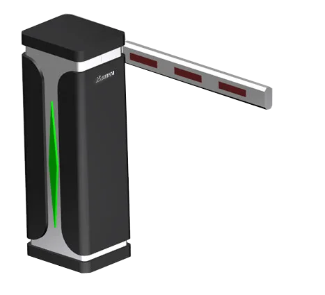 S10 DC Brushless servo barrier gate, toll gate 0.6sec/0.9sec to 6 sec adjustable