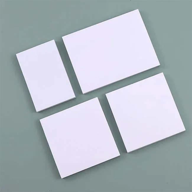 Factory Wholesale Eco-Friendly Custom Written Sticky Notes Color Printed Paper Notepad with Pen for School Use