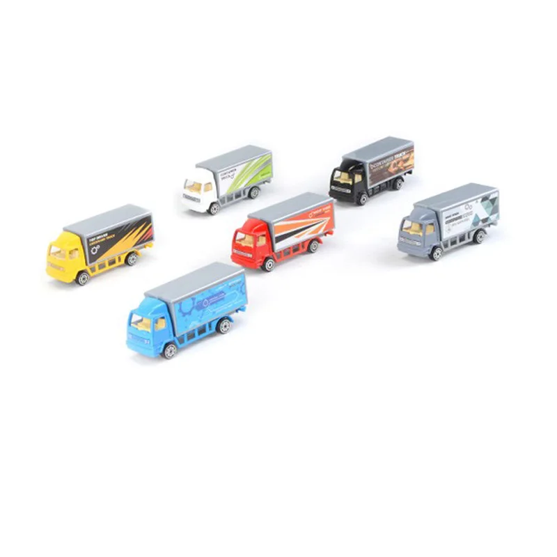 Customization Logo Diecast Truck Mini Toy Van Alloy Car Toy
