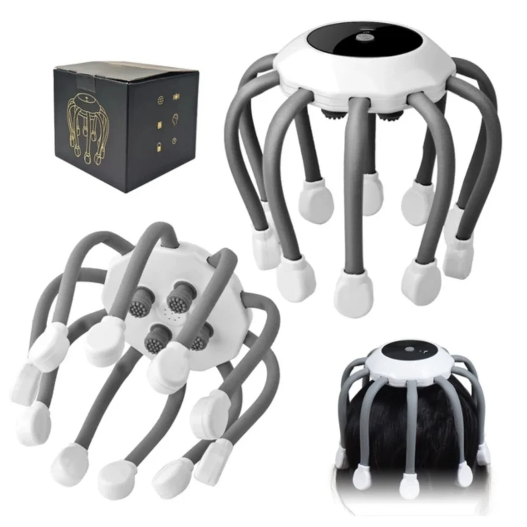 Health Care Products Electric Head Vibration and recharing multifunctional Scalp and Head massager