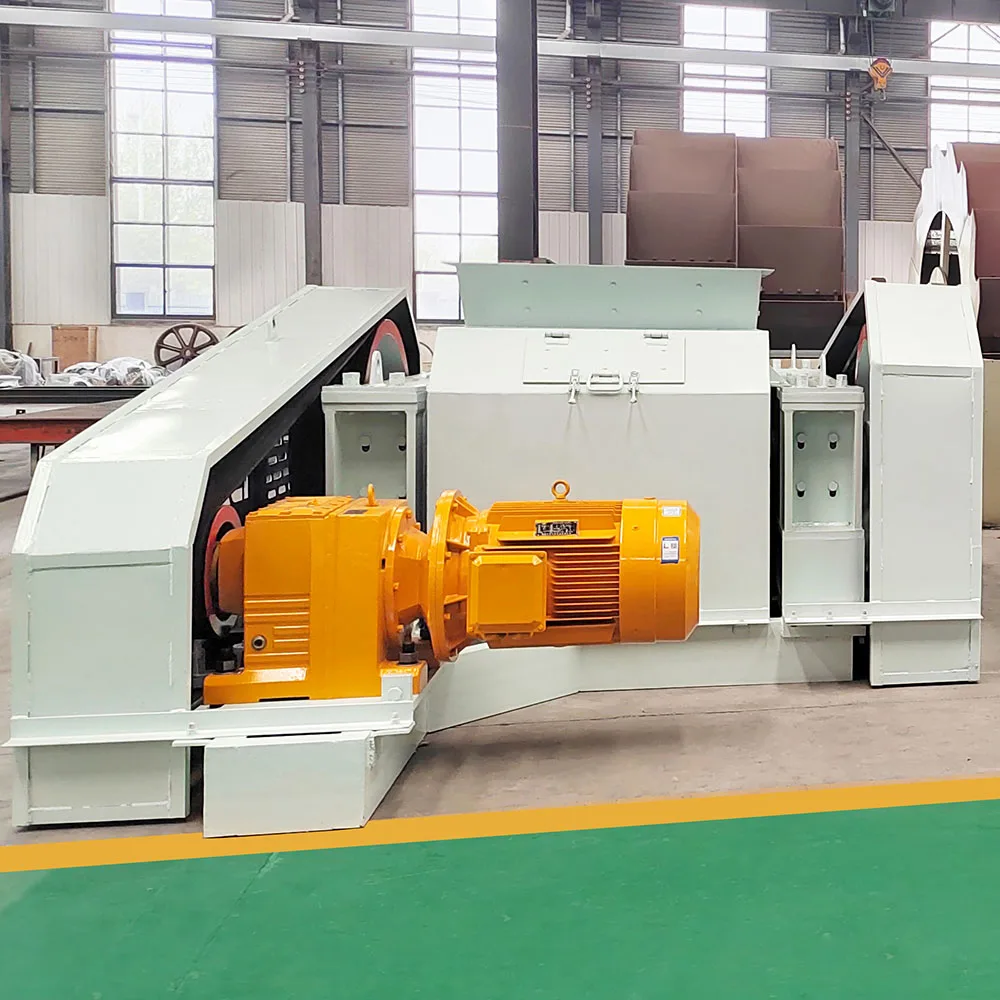 Factory Price Toothed Double Roller Crusher Quartz Potassium Feldspar Sodiumr Double Roller Crusher For Primary Crushing