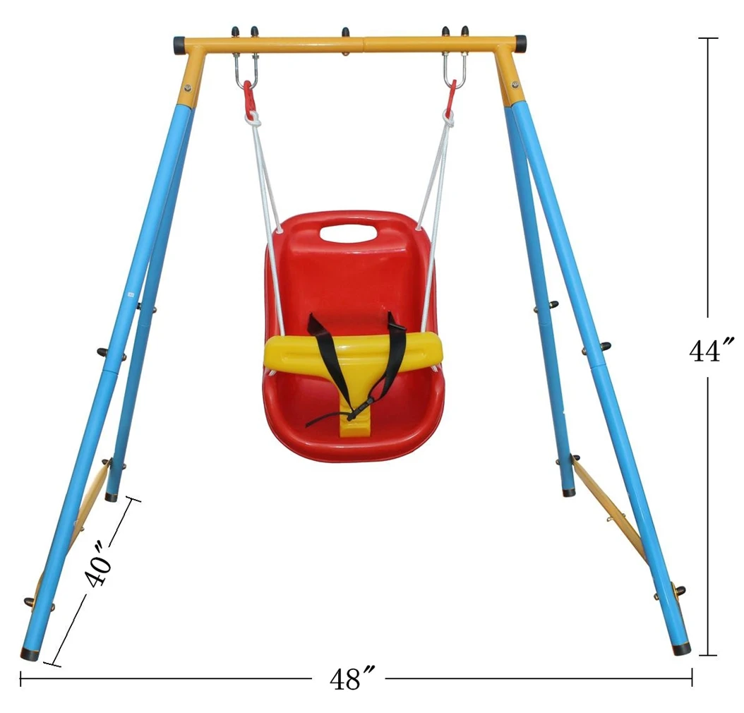 Swing Set for Toddler with safety belt Heavy-Duty Kid Swing Set for Backyard Baby Swing Indoor and Outdoor Play