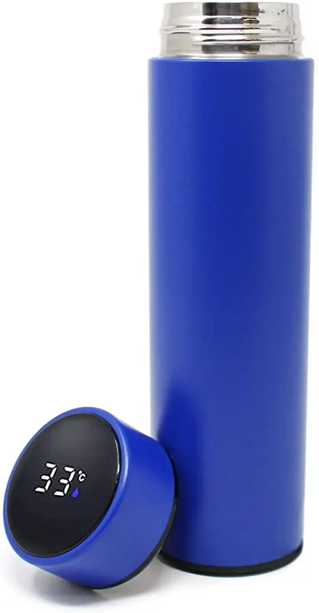 Wholesale Cheap Custom Logo Gift Stainless Steel 304 Smart Water Bottle Coffee Thermos with LED Temperature Display