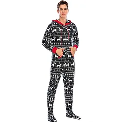 Wholesale Pajamas Regular Fit Men pajamas set Christmas style Sleepwear for man