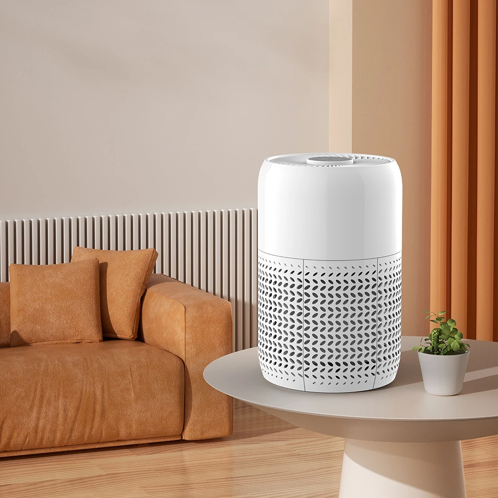 2023 Best Selling Home & Office Electric Air Purifier with Smart WiFi & True HEPA Filter Low Noise Portable Installation US Plug