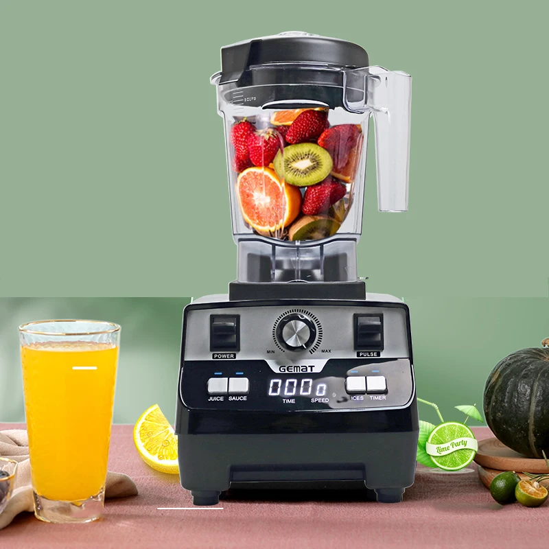 factory direct sale  2l heavy duty commercia blender 3000w  smoothie maker blender digital machine