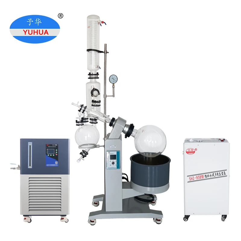 YUHUA 5 l rotary evaporator 24/40 with rectifying column