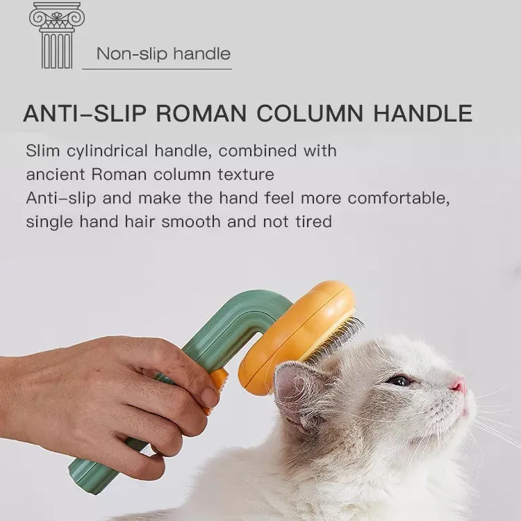 Hot Selling Pet Grooming Cleaning Brush Cat Pumpkin Brush Dogs Hair Slicker Pumpkin Pet Comb