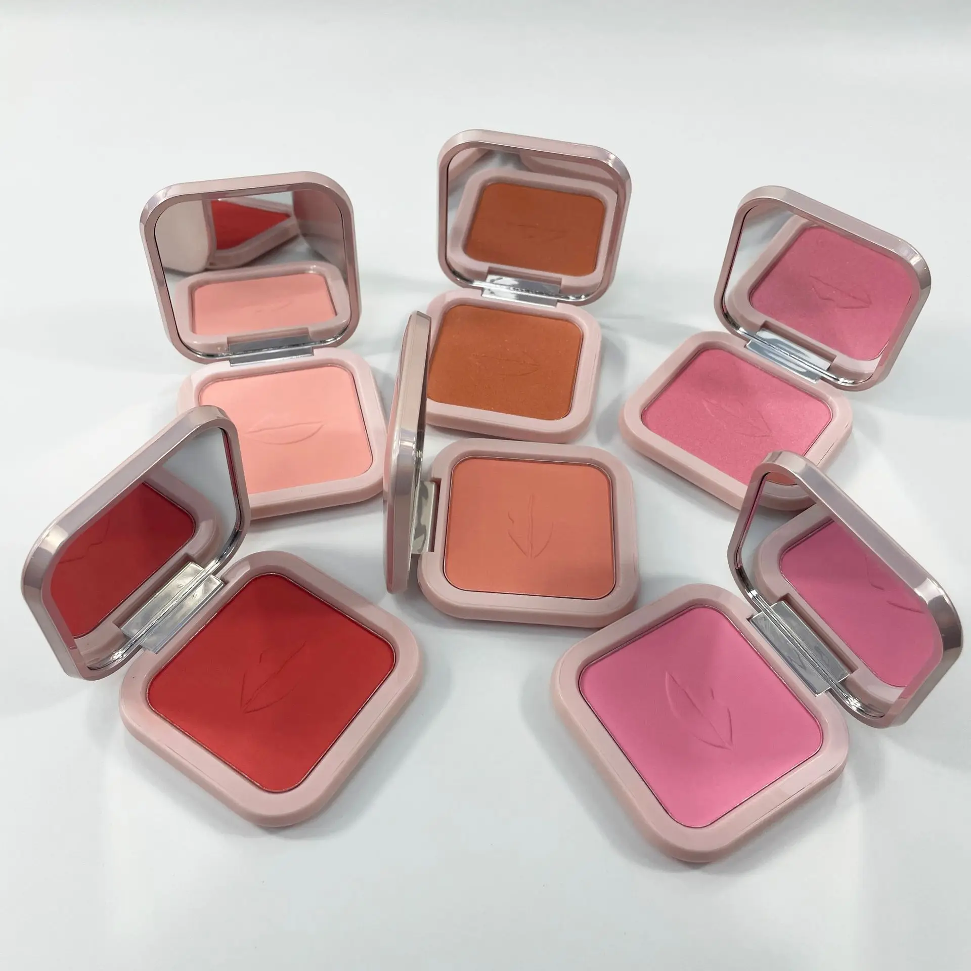 Face Makeup 6 Colors Professional Blusher Blush on Cosmetics Powder Blush Palette