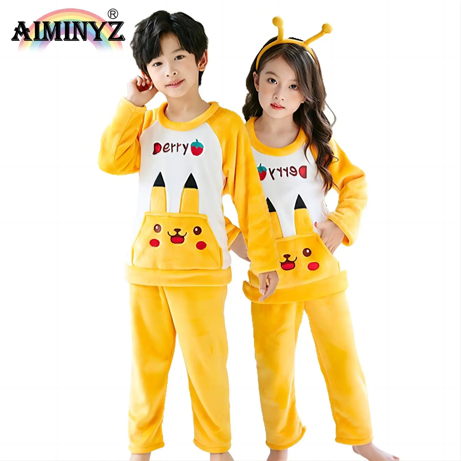 2023 комплект из фланелевой пижамы