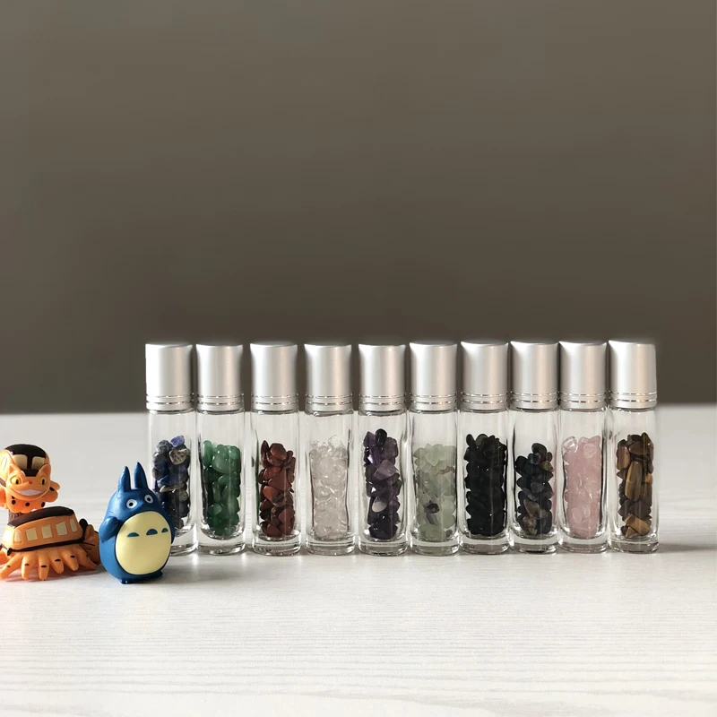 Perfume Oil Alcohol Free Long Lasting Perfume 10ml Hypoallergenic Travel Size Perfume Oil Silver Aluminum Lid Glass Bottle