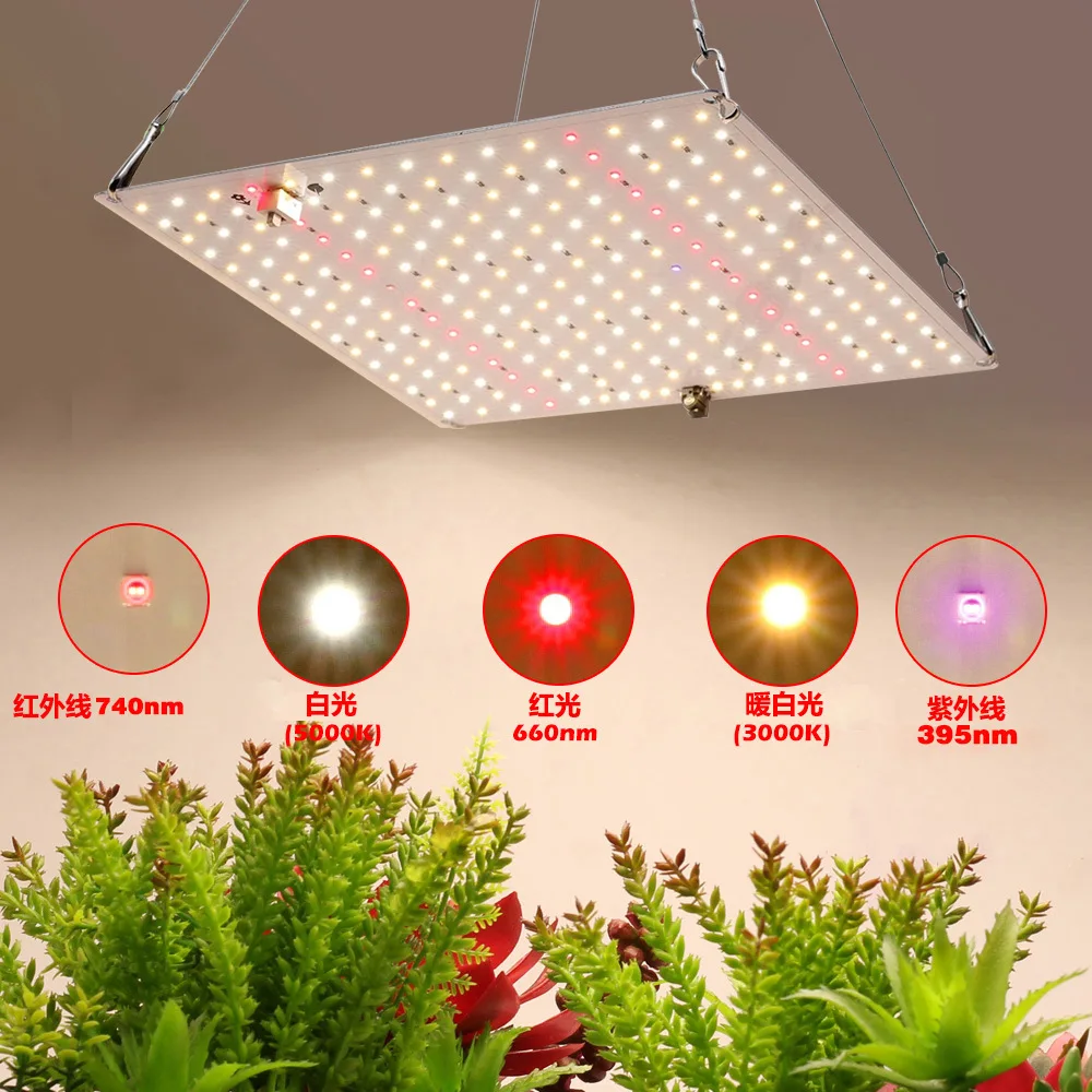 LED Grow Light 60W Full Spectrum Lamp for Indoor Plants Flowers Greenhouse Seedlings Growth Light
