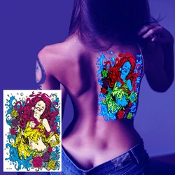 Custom Premium Long Lasting OEM Designs Gold Water Transfer Body Metallic Temporary Tattoo