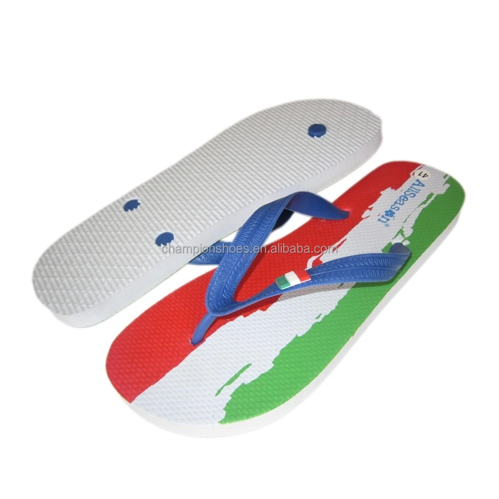 
Durable Rubber Flip Flops Country Flag Slipper Brazil Slippers 