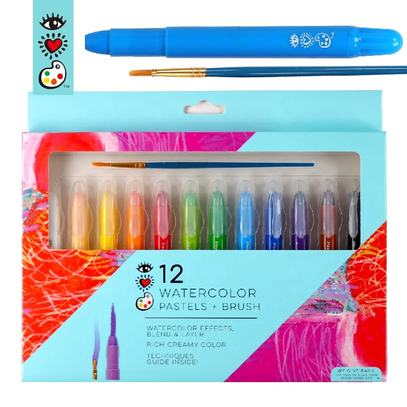 
Twistable Gel Crayons 12 washable Colors non-toxic 