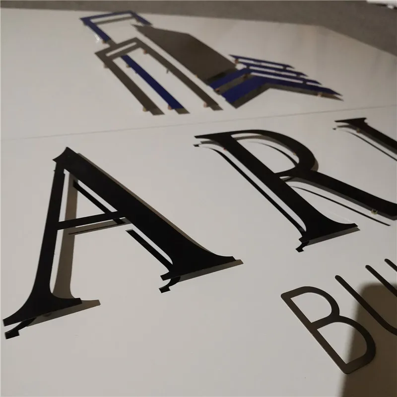 Outdoor Sign Advertising Light Box  Acrylic LED Light Box 3D Three-Dimensional Exhibition Light Box