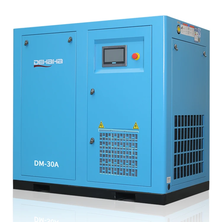  22kW 30HP с прямым приводом 7-13bar заказной промышленный роторный постоянный магнит винтовой воздушный