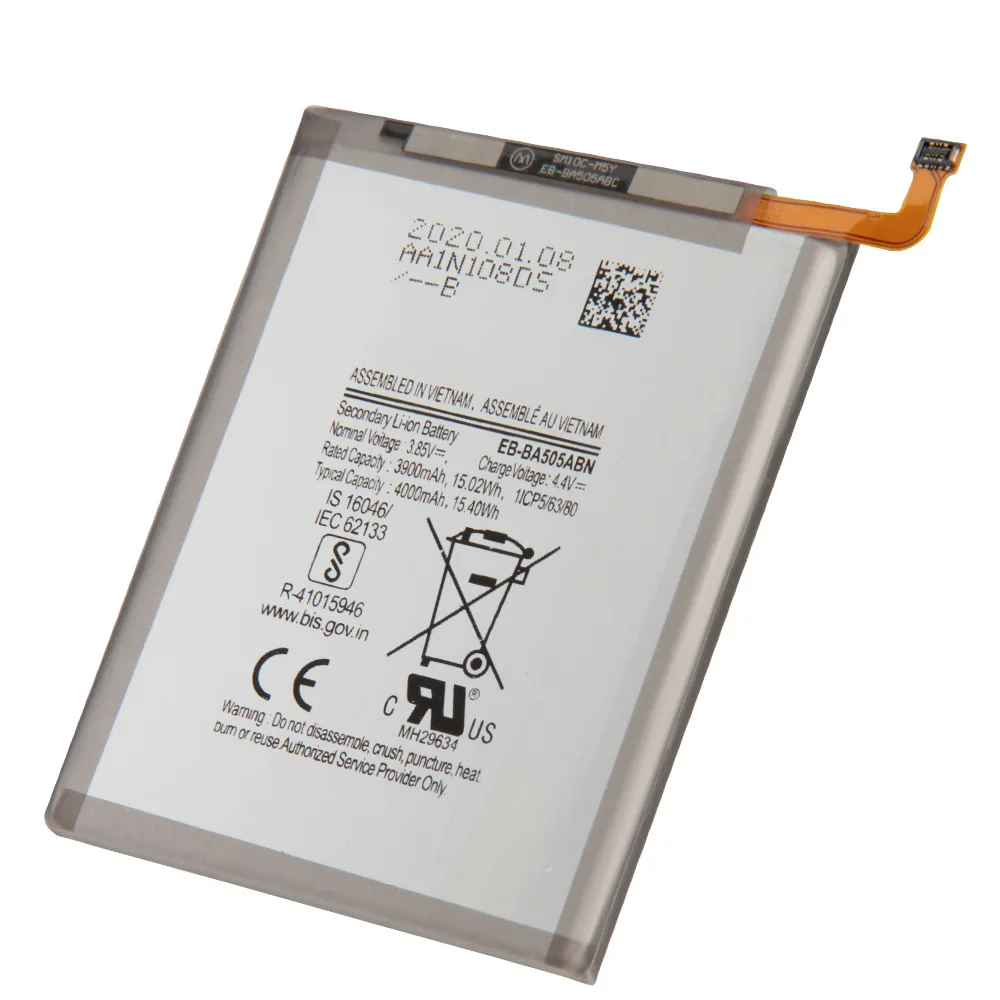 Mobile Phone Battery Li-polymer for Samsung series Battery for Samsung A30 4000mah EB-BA505ABN for Samsung A50 for A30S