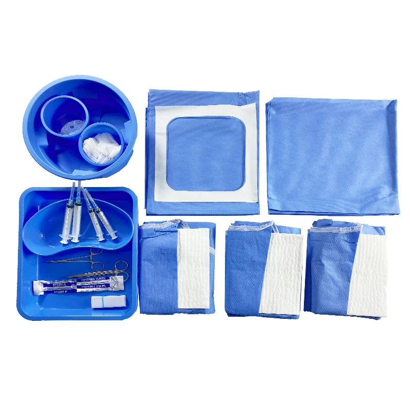Wholesale Disposable Sterile Surgical Drape Pack Intervention Radiation package Surgical Bag