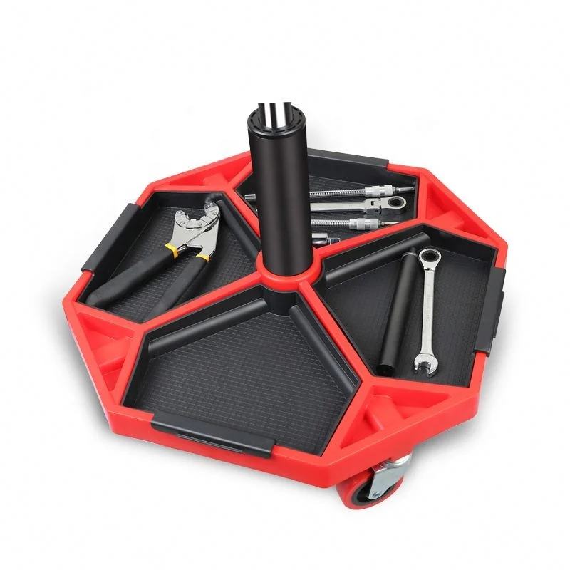 Multi Function Repair Stool Mobile Lift Car Repair Stool with Universal Wheel Repair Disk