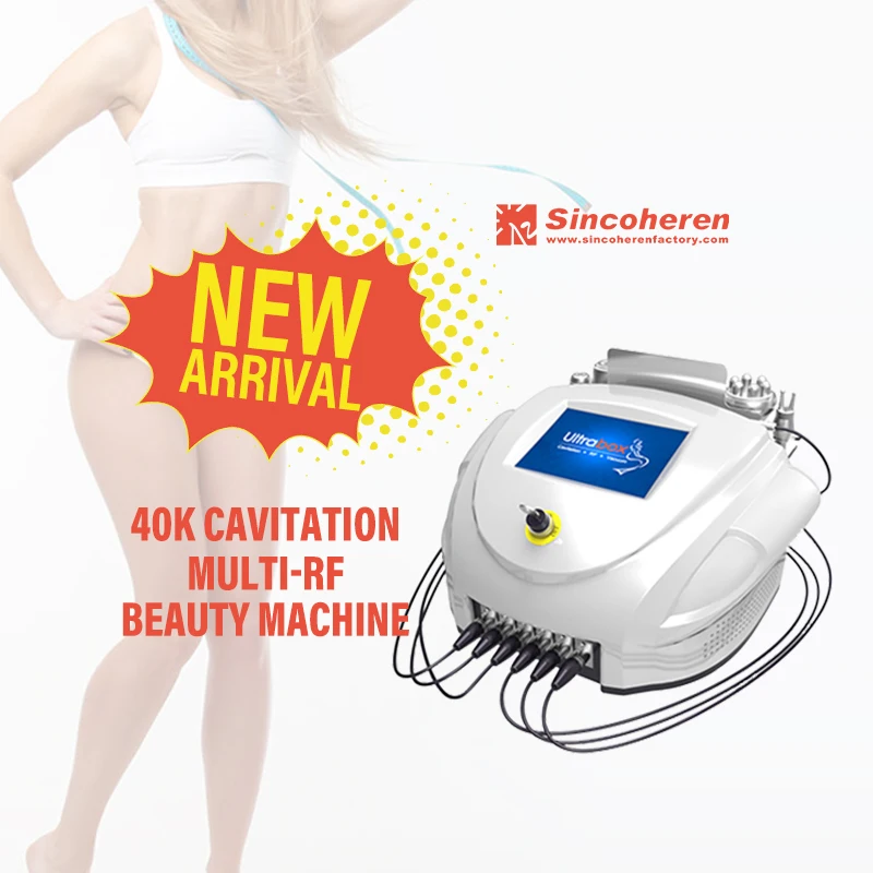 6 in 1 cavitation slimming machine radio frequency slimming machine 80k Cavitation