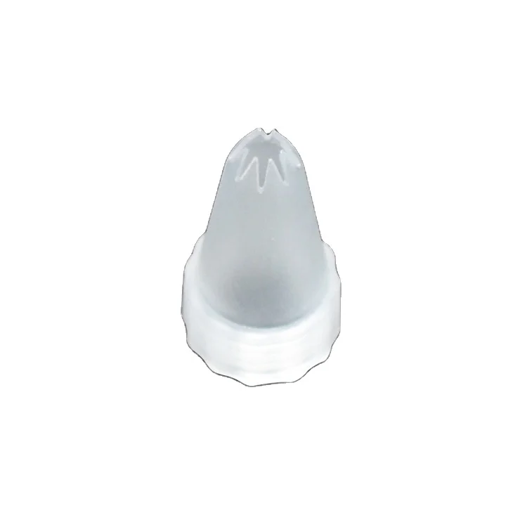 food grade cheap 6pcs baking large pipping bag cake decorating plastic icing piping nozzle tips set