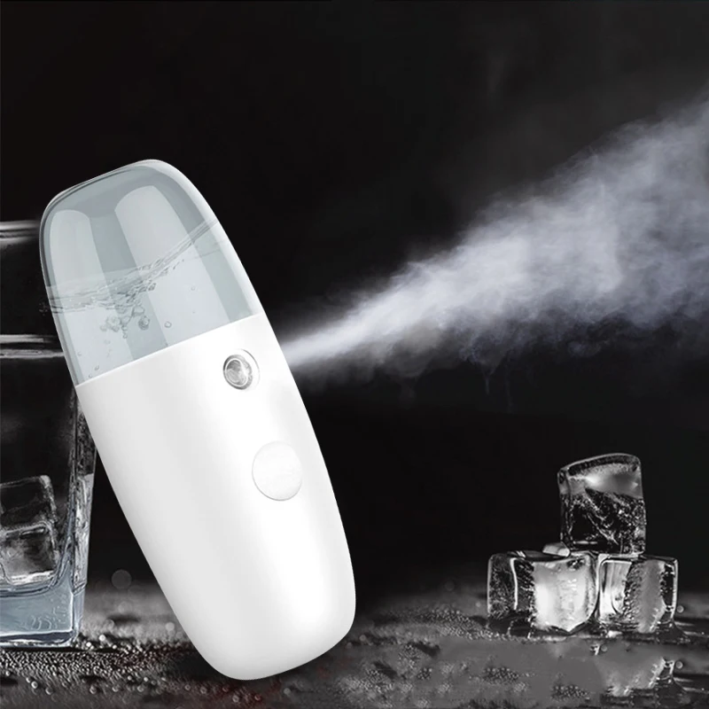 Мини-спрей для лица с нано-туманом, инструмент для пополнения воды для увлажнения кожи, паровой аппарат для лица, нано-распылитель тумана