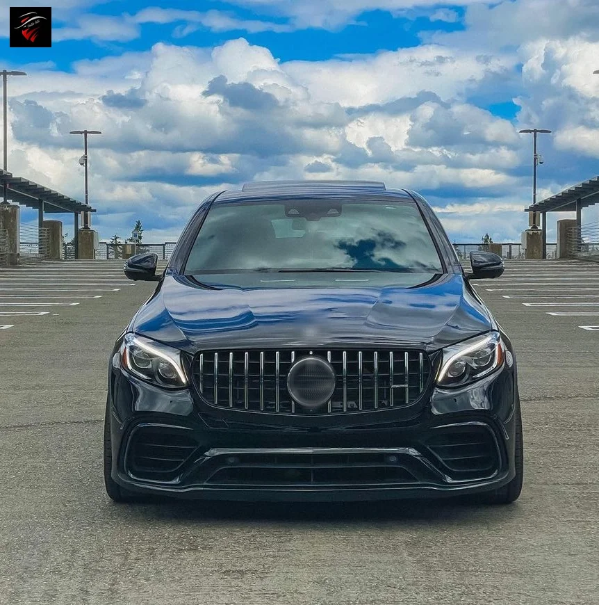 Factory sale facelift bumper bodykit auto parts for 2015-2019 Mercedes Benz GLC X253 Upgrade GLC63 AMG bodykit