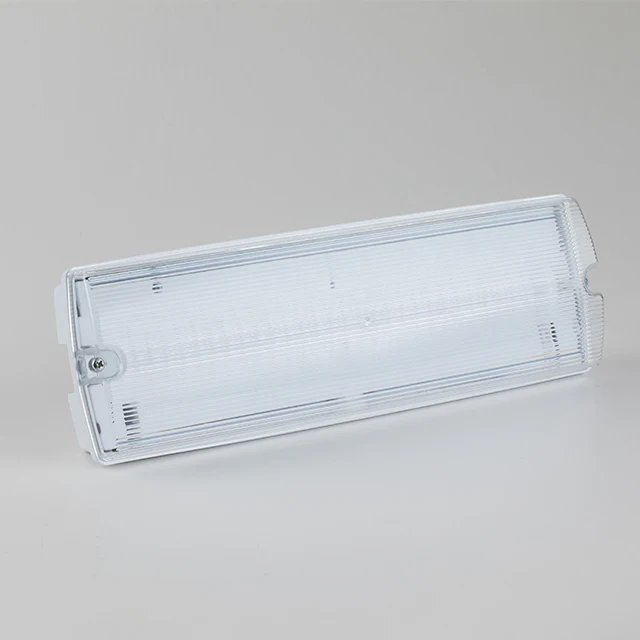 IP65 sign emergency lighting wall emergency exit light  recessed battery rechargeable