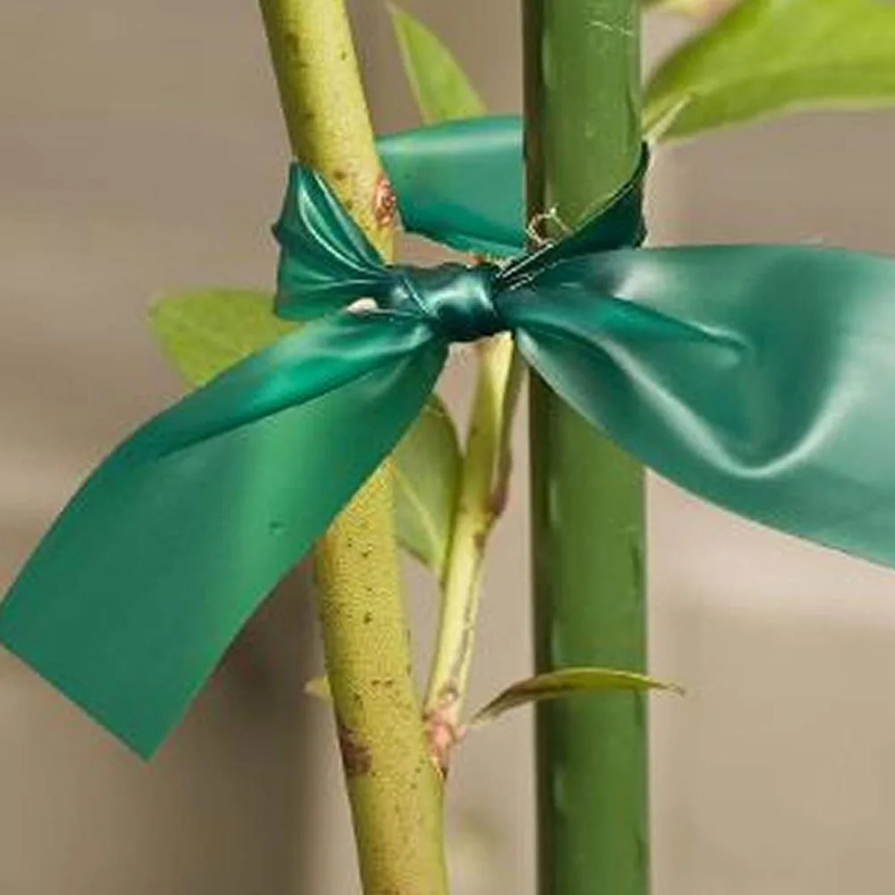 Mixed colored flower ties garden accessory vine tie rope paper green tape for garden plant and flowers