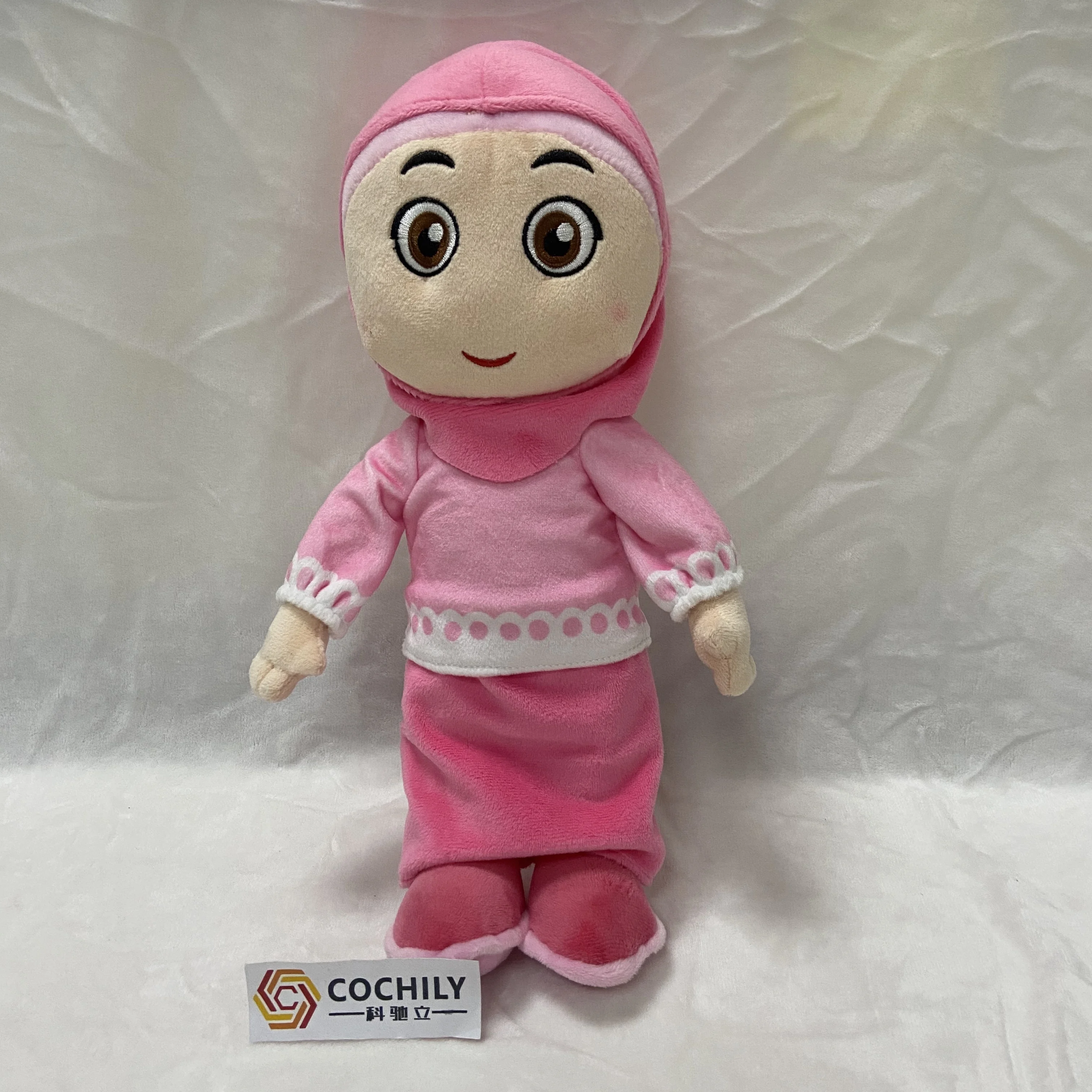 Cute dress plush doll national style beautiful plush girl doll customization stuffed doll toy for girl gifts