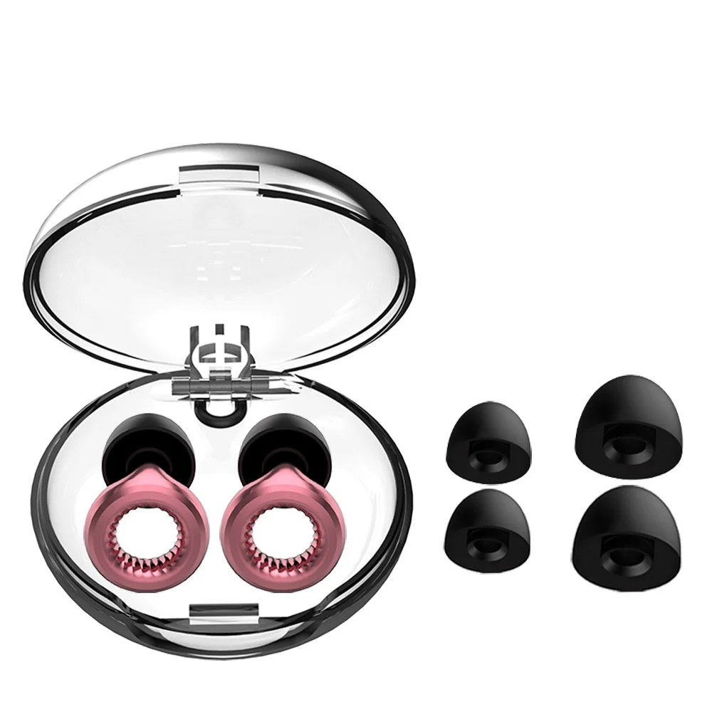 EASETRIP 2024 Best Selling New Style Colorful Ear Plug Sleeping Noise Cancelling Ear Gauge Plug With Case