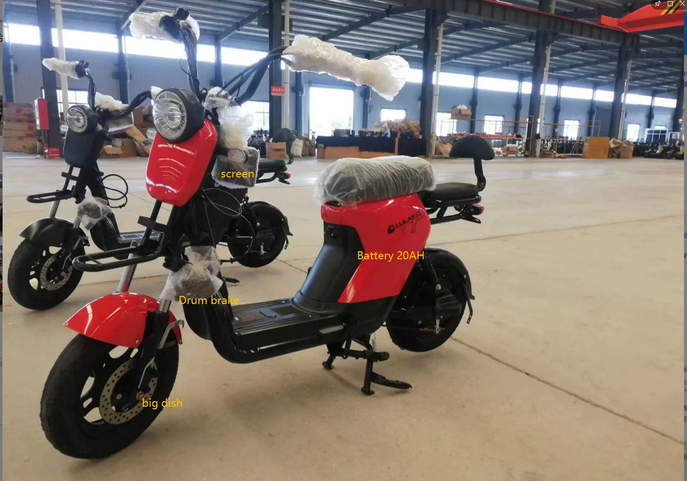 Factory wholesale take-out electric scooter long-distance running Wang climbing electric bicycle 500W electric motor E-bike