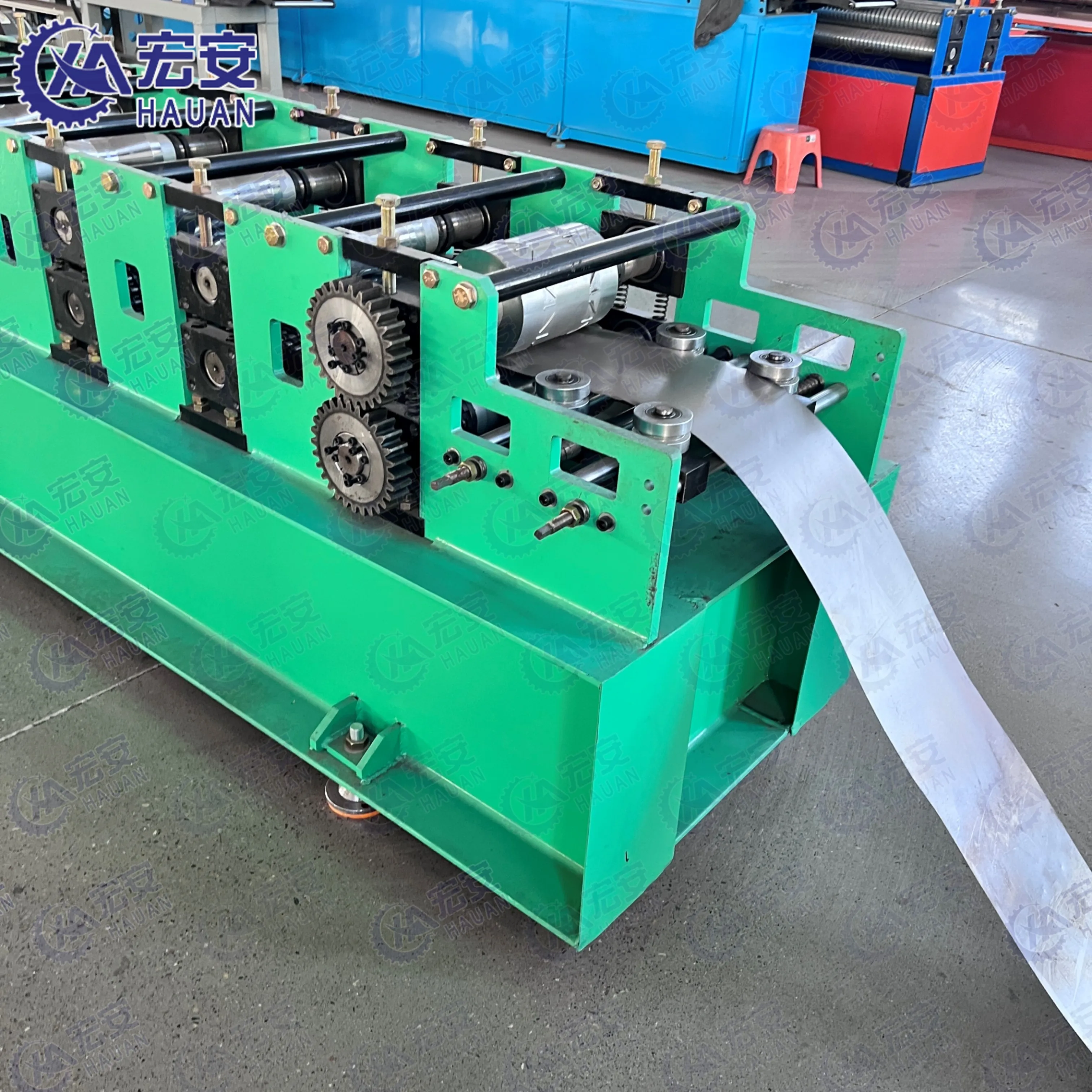 Light keel drywall omega profile light gauge steel roll forming machine furring channel making machine