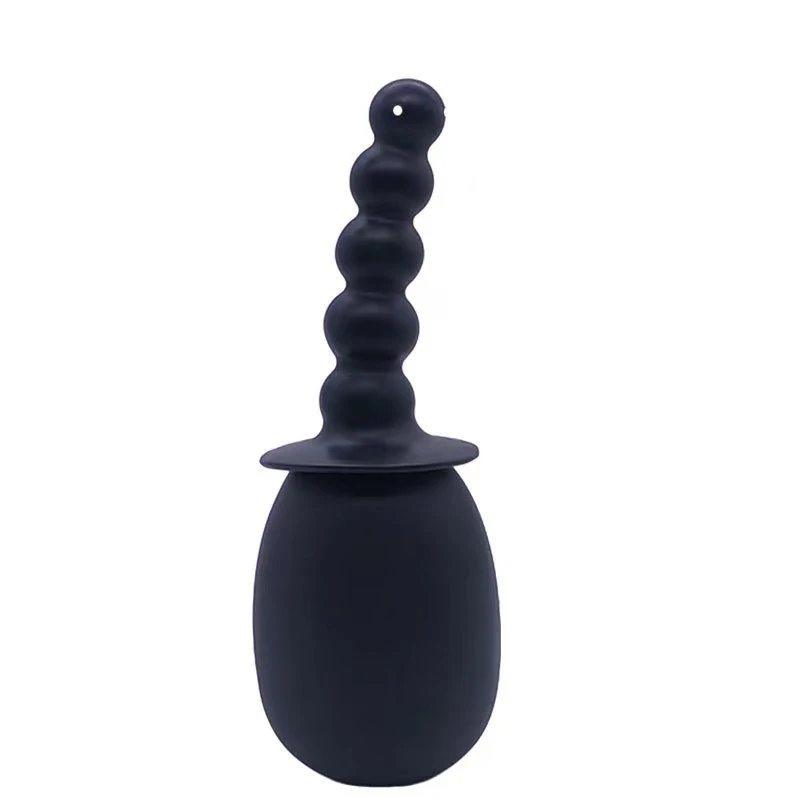 Anal Cleaner Toys 150ml Medical Silicone Anal Douche Soft Safe Enema Flush Bulb For Women And Men