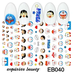 2022 Hot Sell nail stickers kids Cartoon kitty sticker nail Wraps