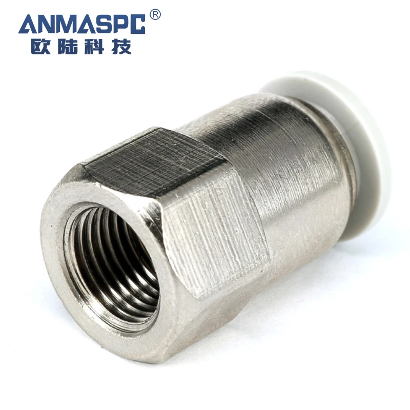 Producer Direct Supply BSP ANSI Hydroponic Brass Copper Metal Cable Parts Plug Coupling Pneumatic Hose Tube Connector Fittings