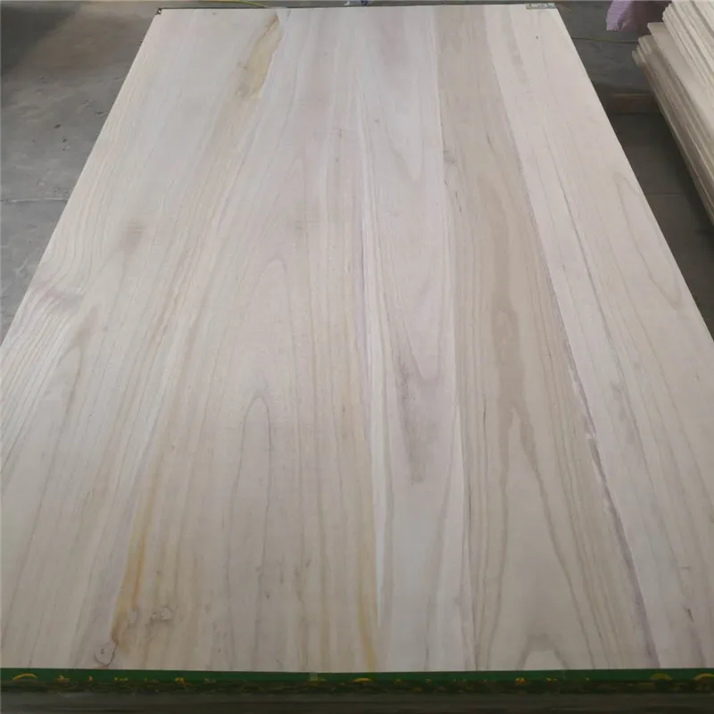 Hot sale paulownia solid wood planks board furniture paulownia timber wood price