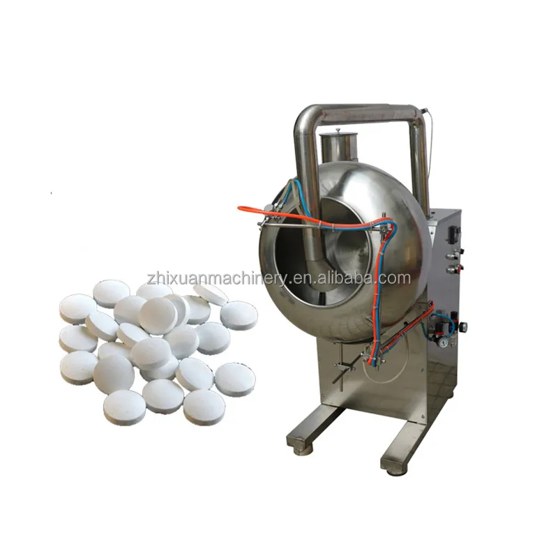 commercial use chocolate coater machine chocolate sugar tablet coating pan