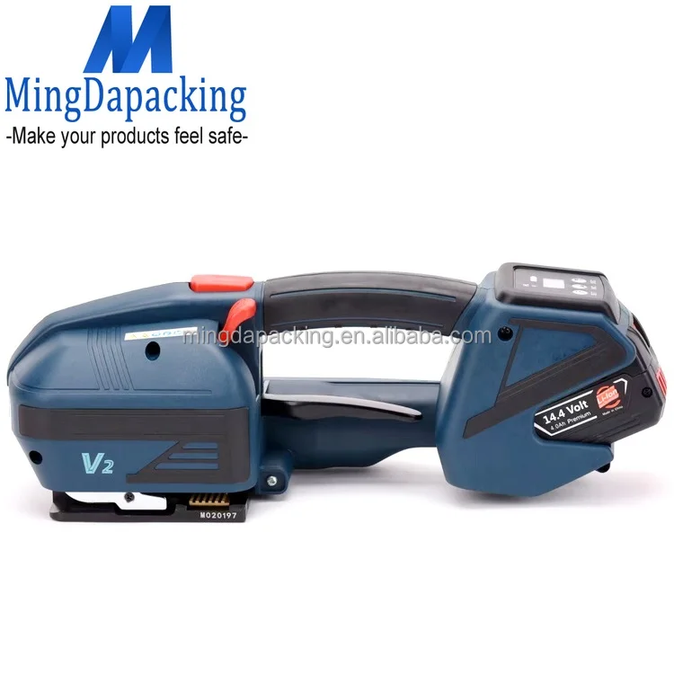 Manual Strip Jumbo Bag Binding Strap Machine Pallet PP/PET Automatic Battery Powered Strapping Machine