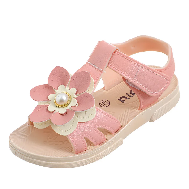 Bowknot Fashion Girls Sandals Soft Sole Non-slip Girls Beach Shoes