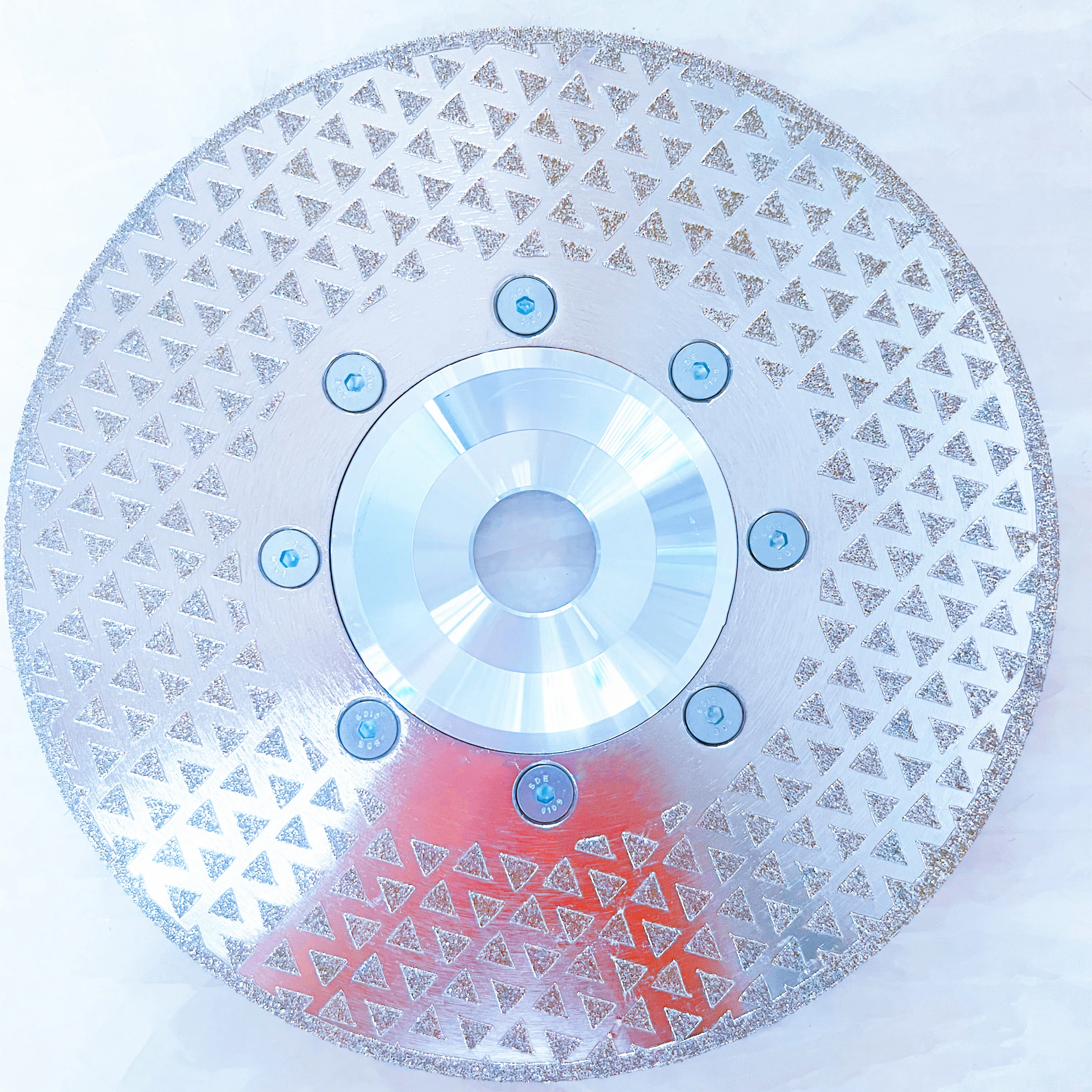 180 мм Гальванизированный 7-дюймовый 22 23 с отверстием Алмазное лезвие от производителя алмазная резка алмазный камень мрамор режущие лезвия