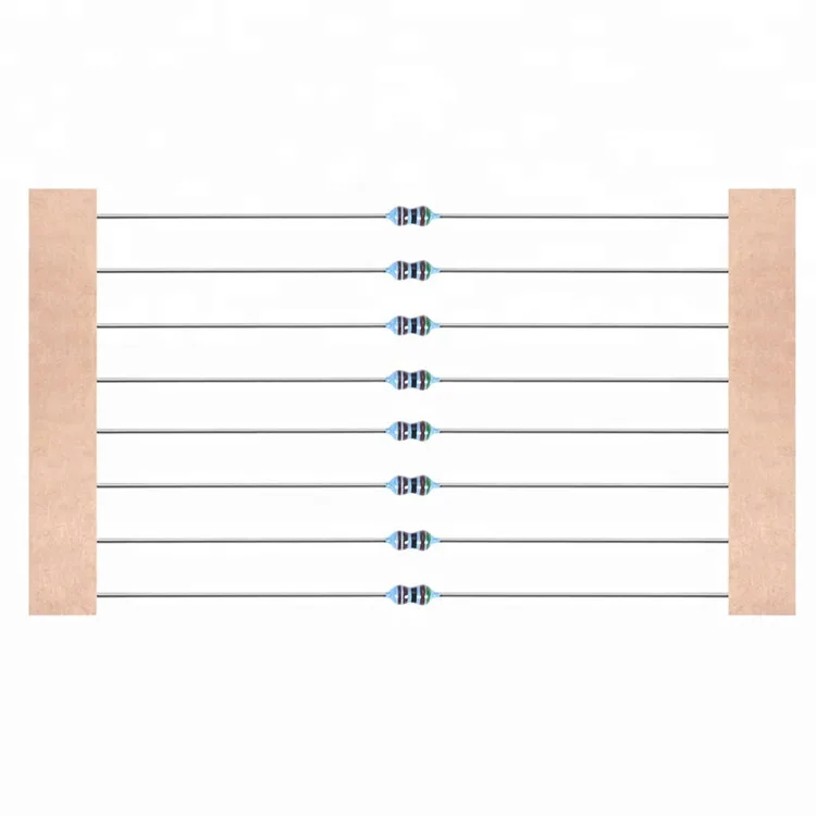 1/2w 8.2k 9.1k 10k 12k 15k ohm metal film resistor o.25w resistor 10k 1% color ring metal film resistance