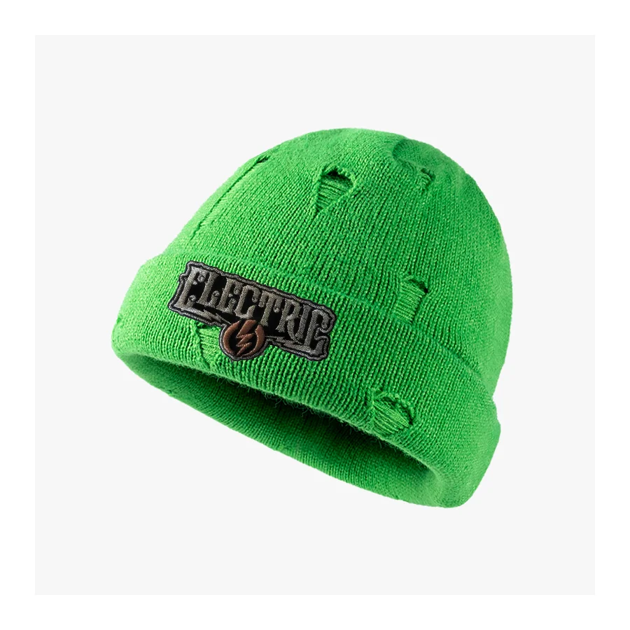 Autumn and winter short Europe and the United States fashion hip hop hat rolled edge worn melon skin hip hop hat