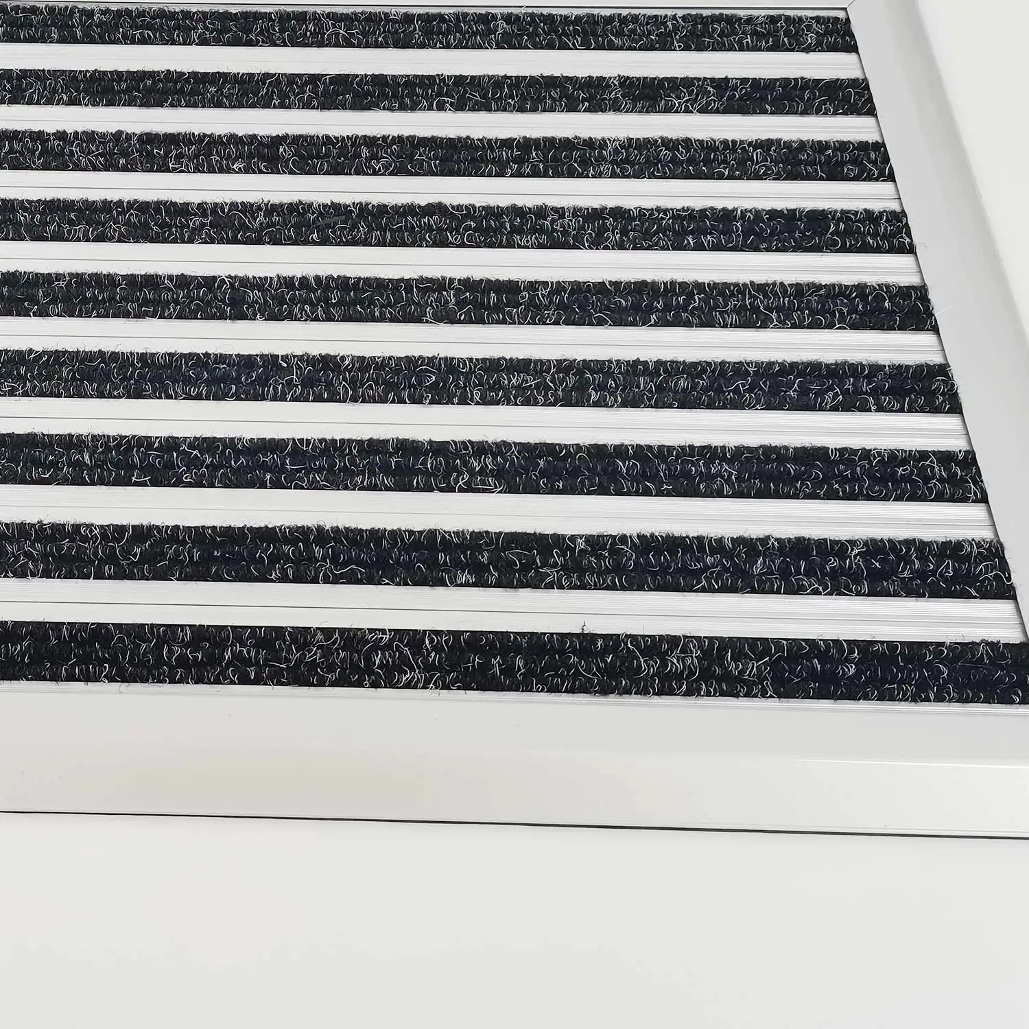 Modular Entrance Welcome Patio Porch Non-Slip Outdoor Aluminium Metal Front Door Mats Aluminum Alloy Floor Mat