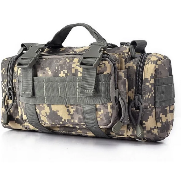 Tactical molle pouch outdoor travel camping camouflage waist bag tool pack